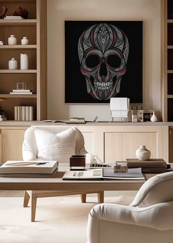 ILLUSTRATION. SKULL