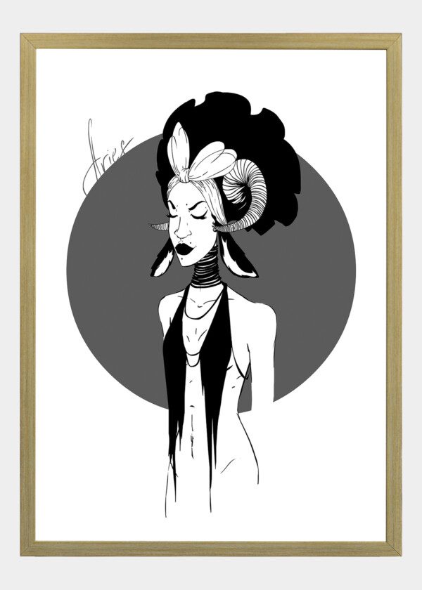 ILLUSTRATION. WOMAN