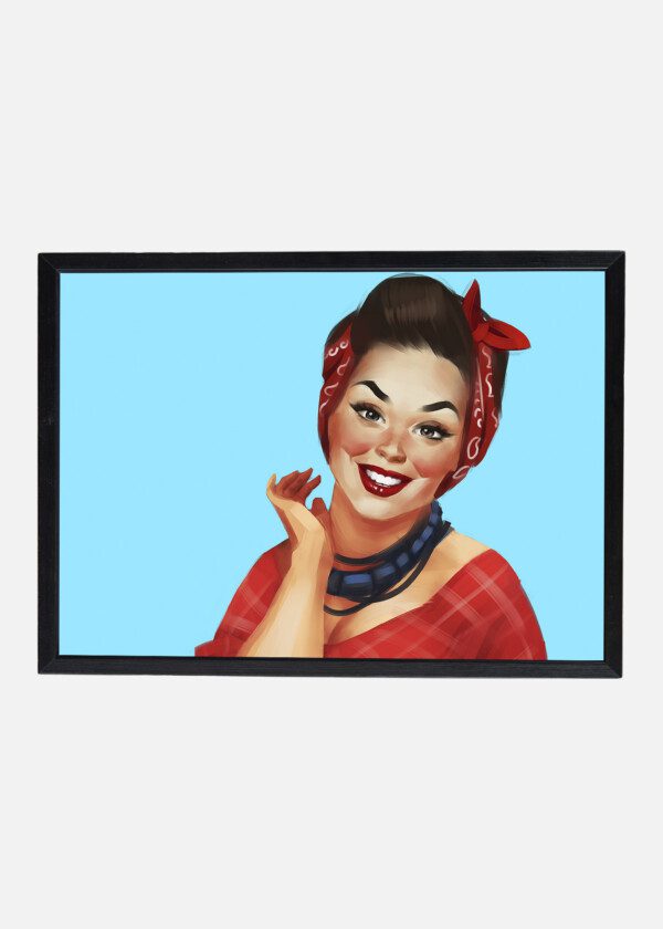 ILLUSTRATION. WOMAN