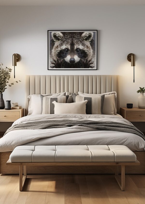 ILLUSTRATION. RACCOON