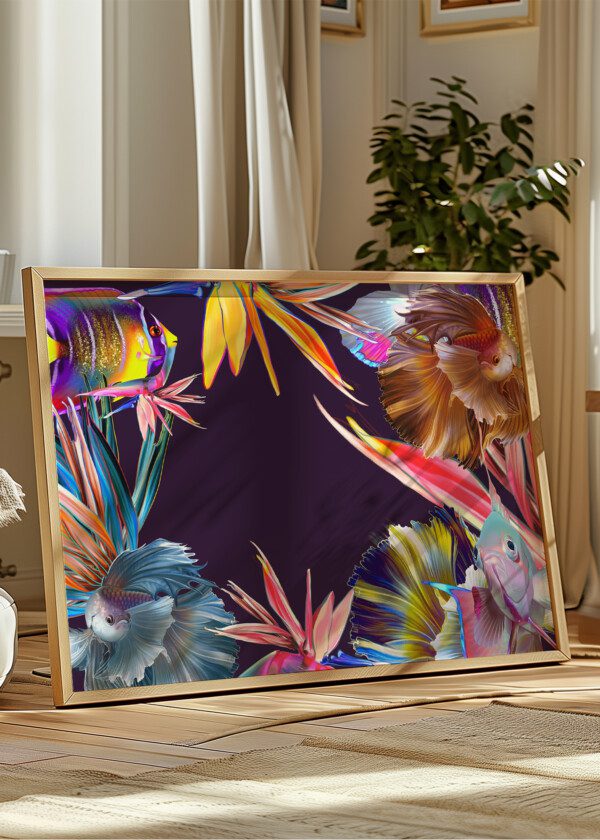 FISH IN HAPPY COLORS