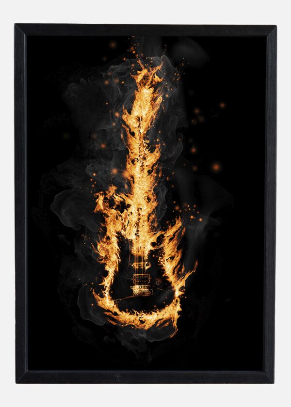 BURNING GUITAR