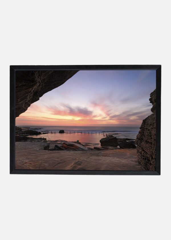SUNSET BY THE SEA