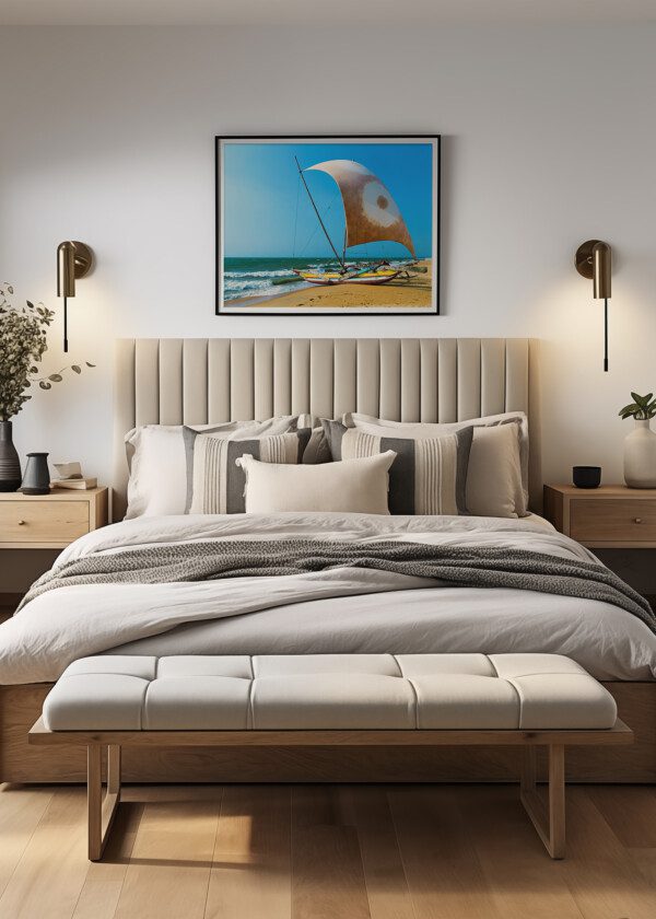 BOAT ON A BEACH