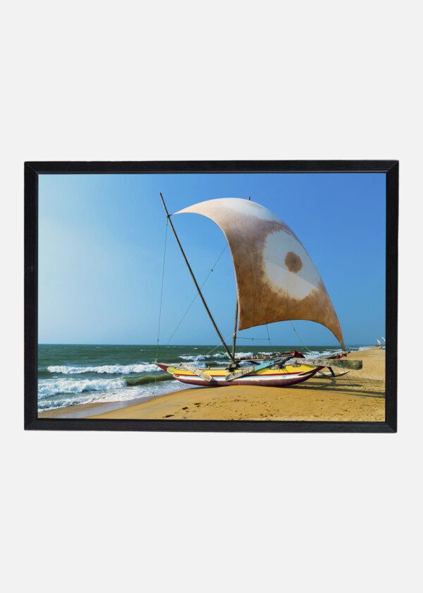 BOAT ON A BEACH