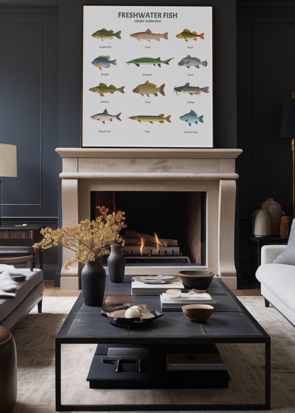 POSTER TWELVE FISHES