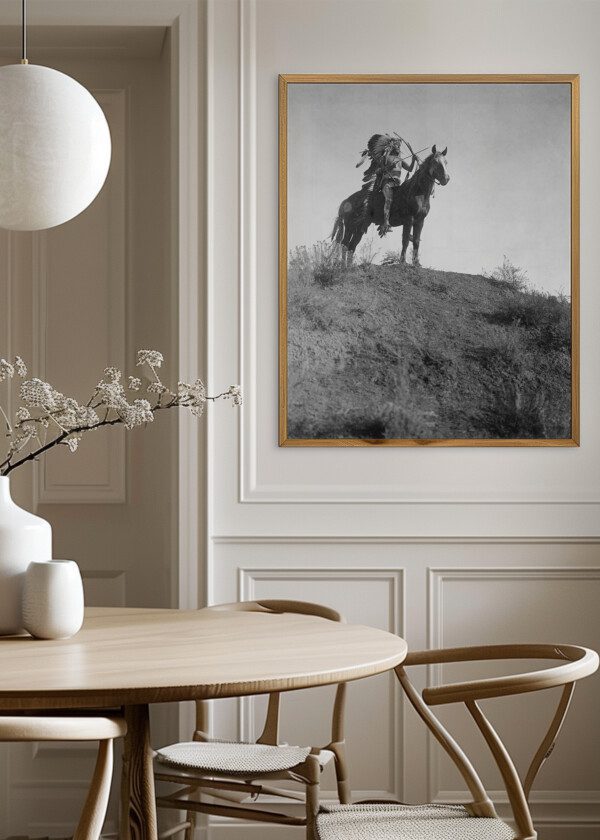 INDIAN ON HORSEBACK