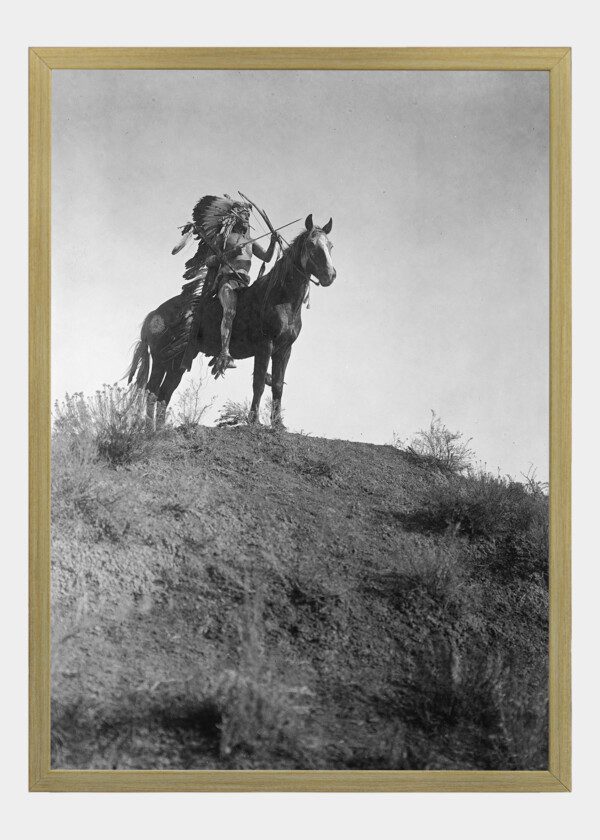 INDIAN ON HORSEBACK