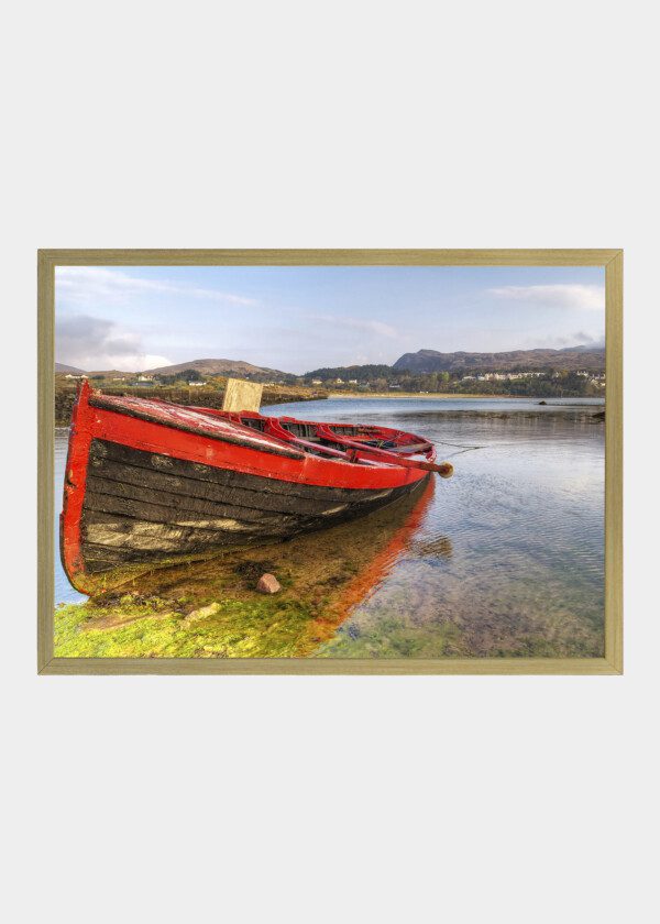 RED-PAINTED ROWING