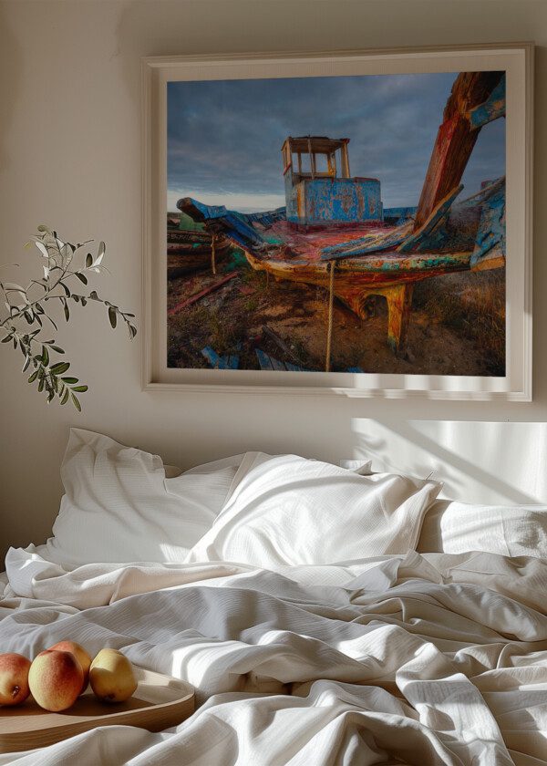 OLD BOAT WRECK