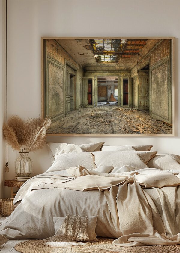 INTERIOR OF OLD HOUSE