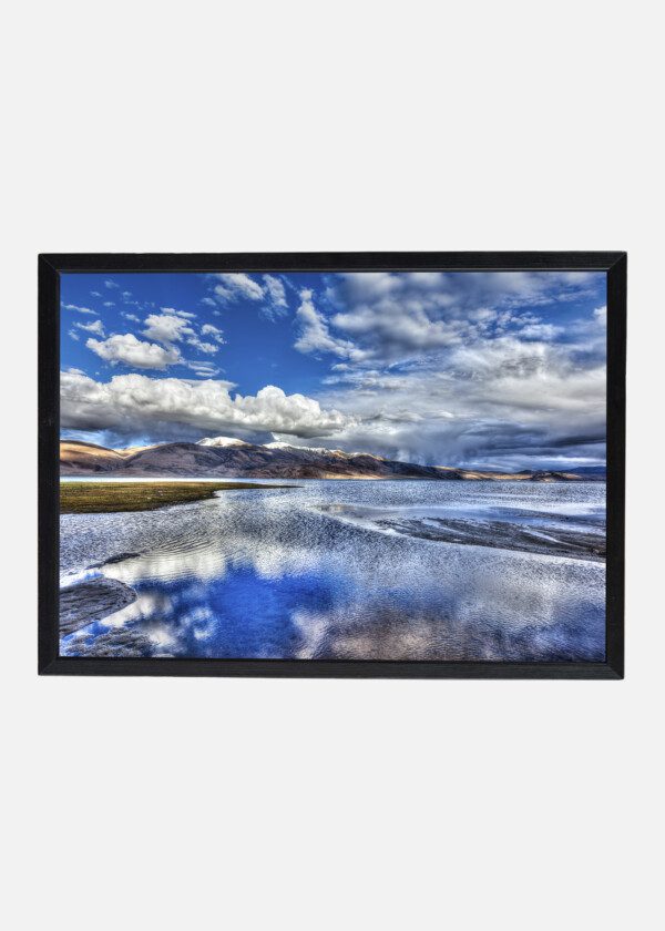 SKY, MOUNTAINS AND WATER