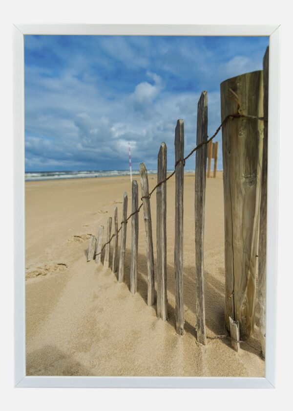 FENCE ON THE BEACH