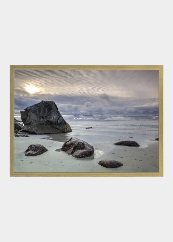 ROCKS ON THE BEACH