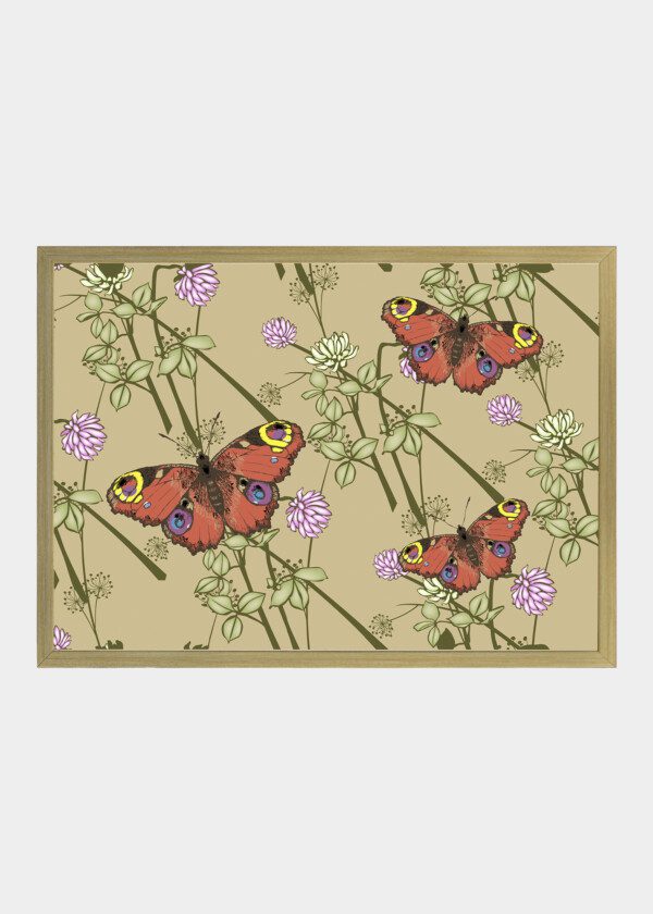 PATTERN OF WILDFLOWERS. VECTOR ILLUSTATION