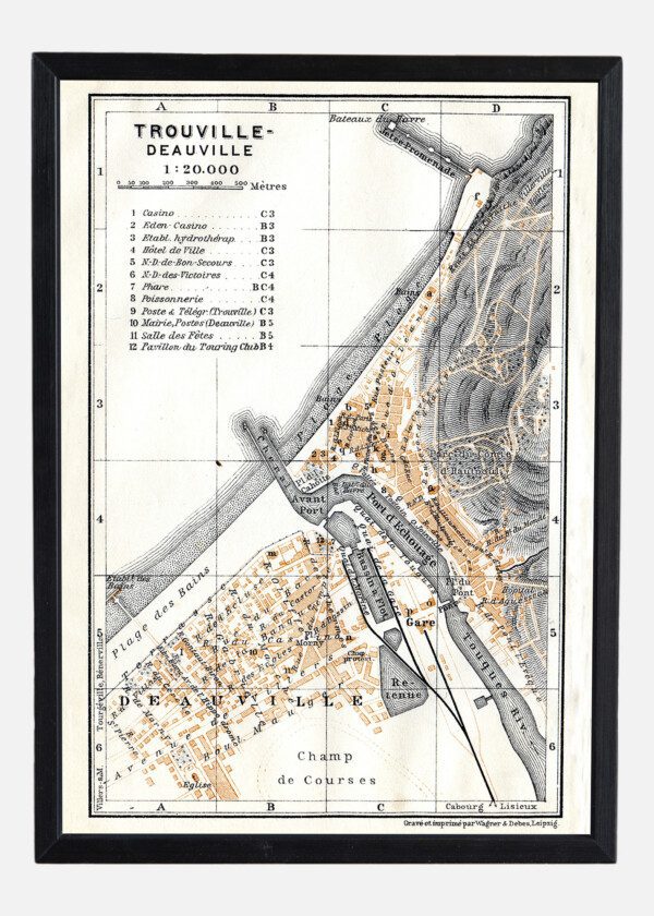 TROUVILLE-DEAUVILLE, FRANKRIKE 1909