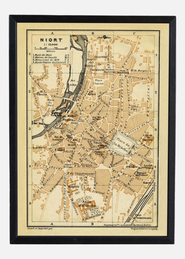 NIORT, FRANKRIKE 1909