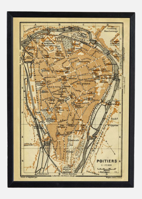 POITIERS, FRANKRIKE 1909