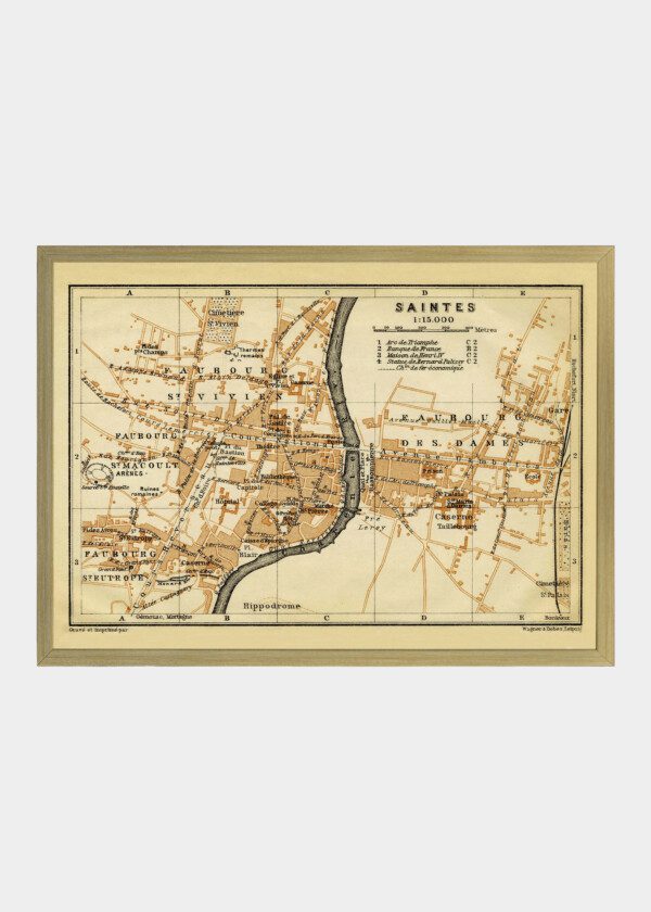 SAINTES, FRANKRIKE 1909