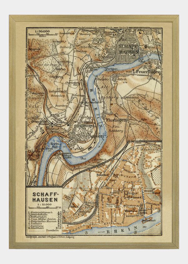SCHAFFHAUSEN, SCHWEIZ 1937