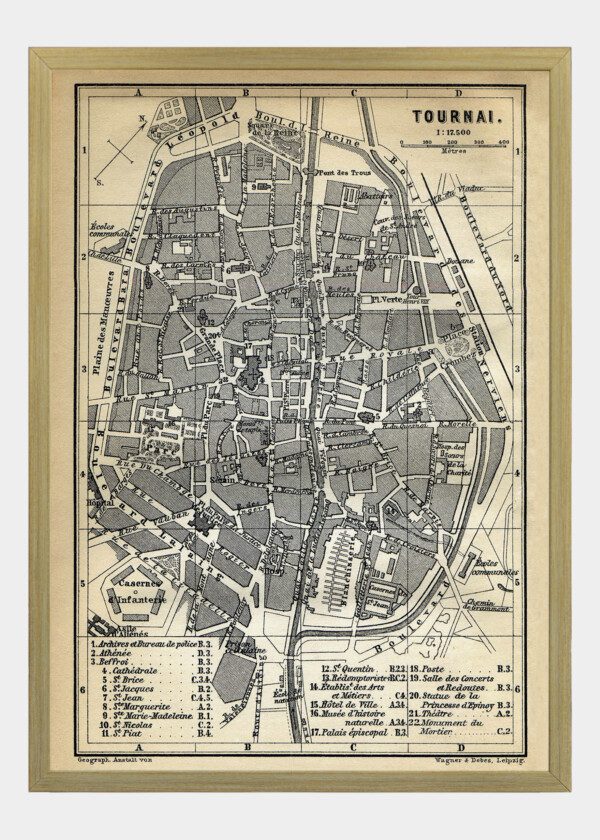 TOURNAI, BELGIEN 1897