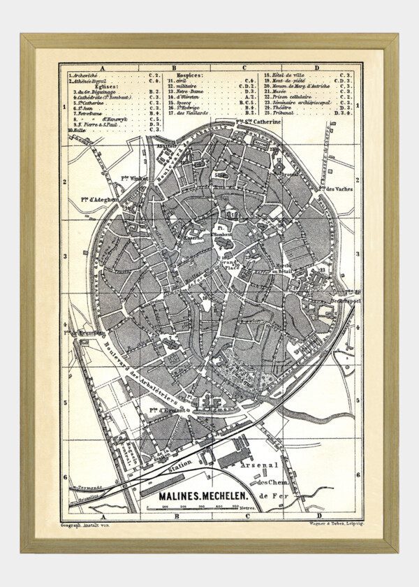 MECHELEN, BELGIEN 1897