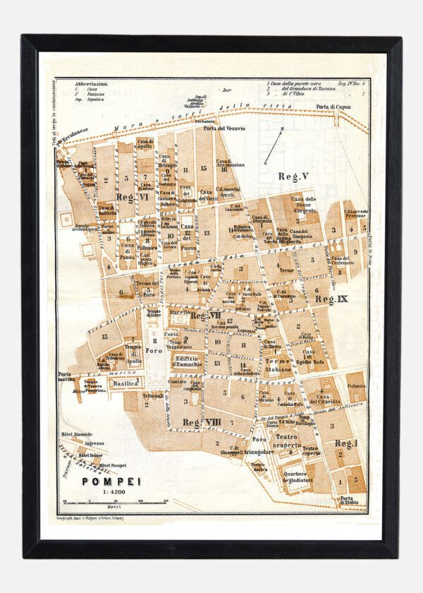 POMPEI, ITALIEN 1928
