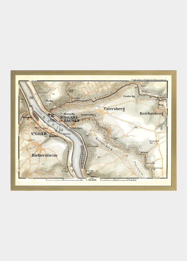 ST GOAR & ST GOARSHAUSEN, TYSKLAND 1912