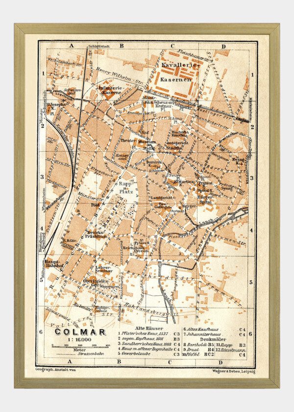 COLMAR, TYSKLAND 1912