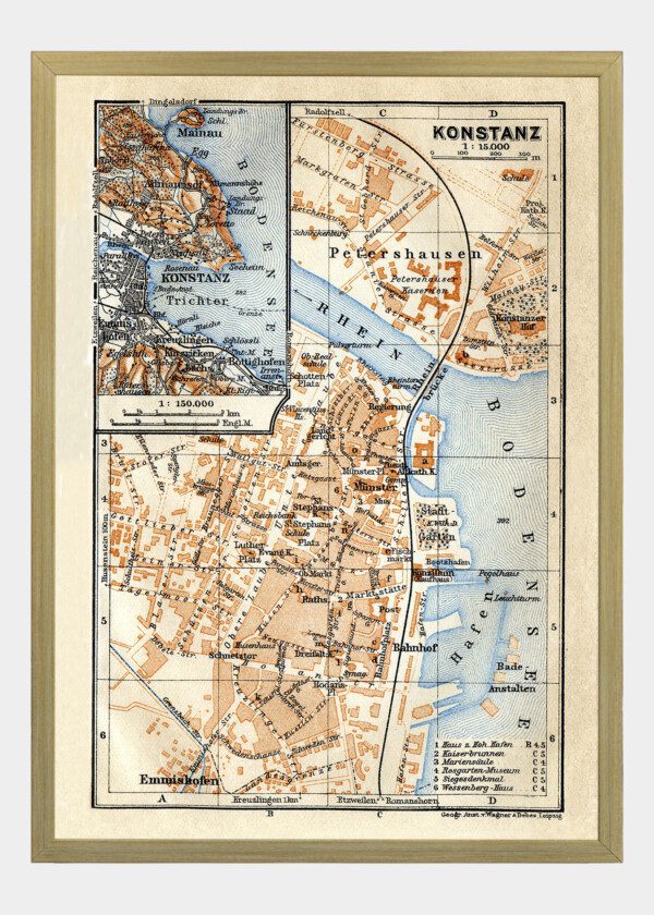 KONSTANZ, TYSKLAND 1912