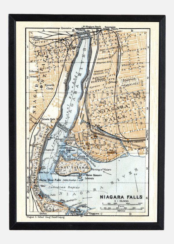 NIAGARA FALLEN 1906