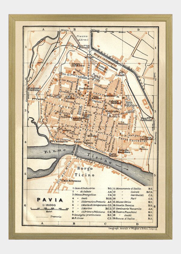PAVIA, ITALIEN 1906