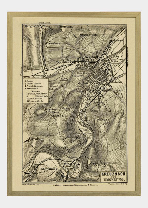 KREUZNACH, TYSKLAND 1912