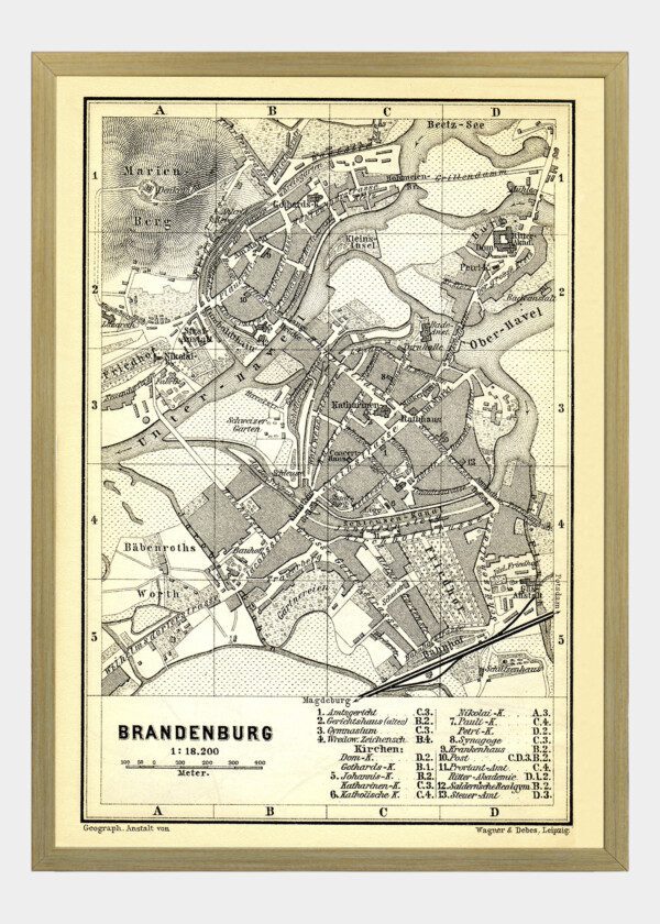 BRANDENBURG, TYSKLAND 1897