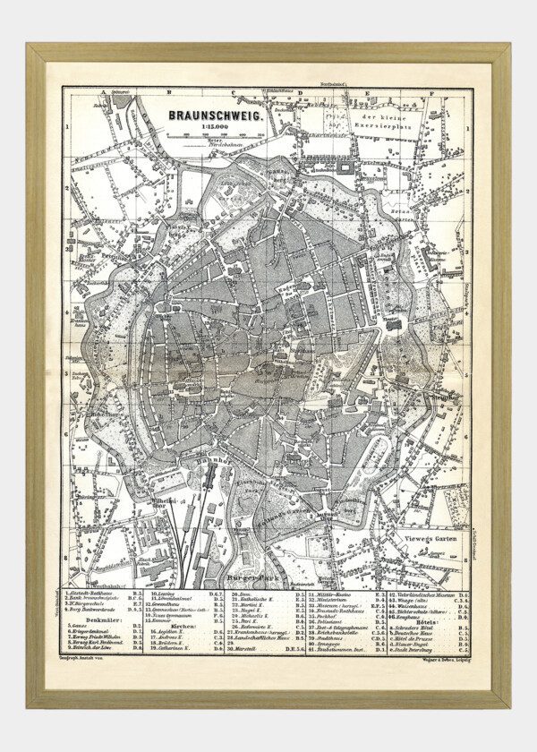 BRAUNSCHWEIG, TYSKLAND 1897