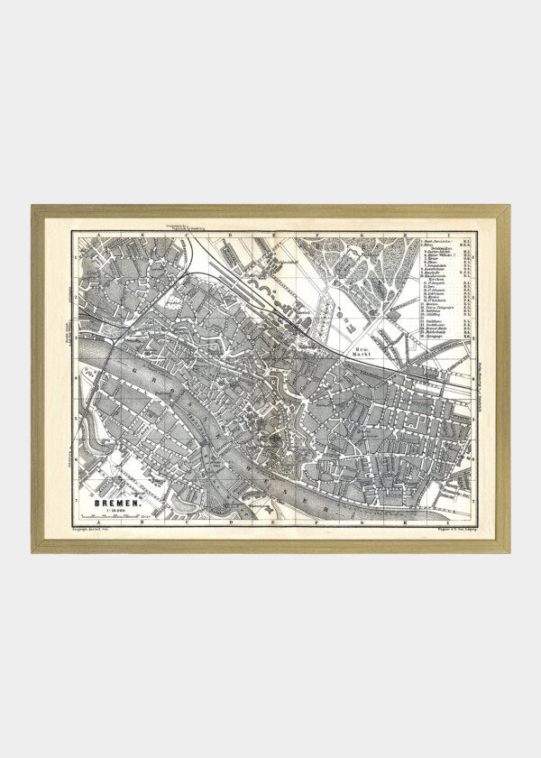 BREMEN, TYSKLAND 1897
