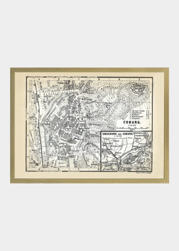 COBURG, TYSKLAND 1897