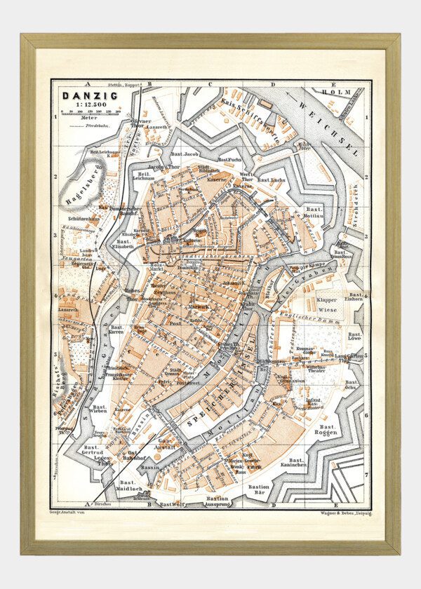 DANZIG, TYSKLAND 1897