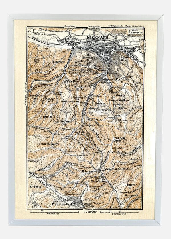 EISENACH, TYSKLAND 1897