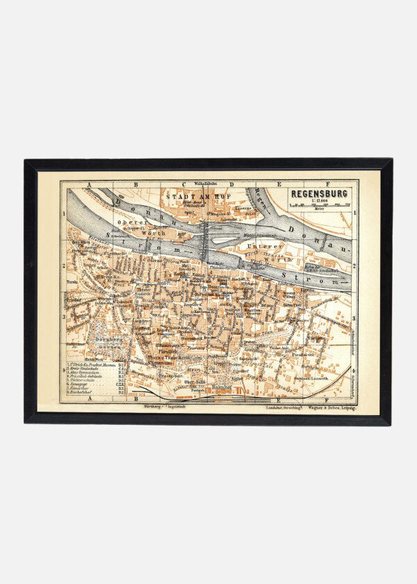 REGENSBURG, TYSKLAND 1907