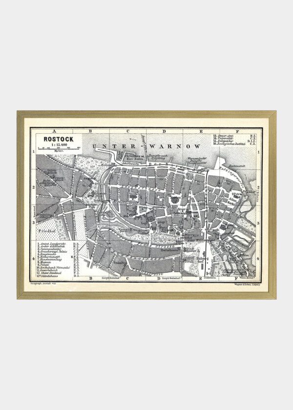 ROSTOCK, TYSKLAND 1897