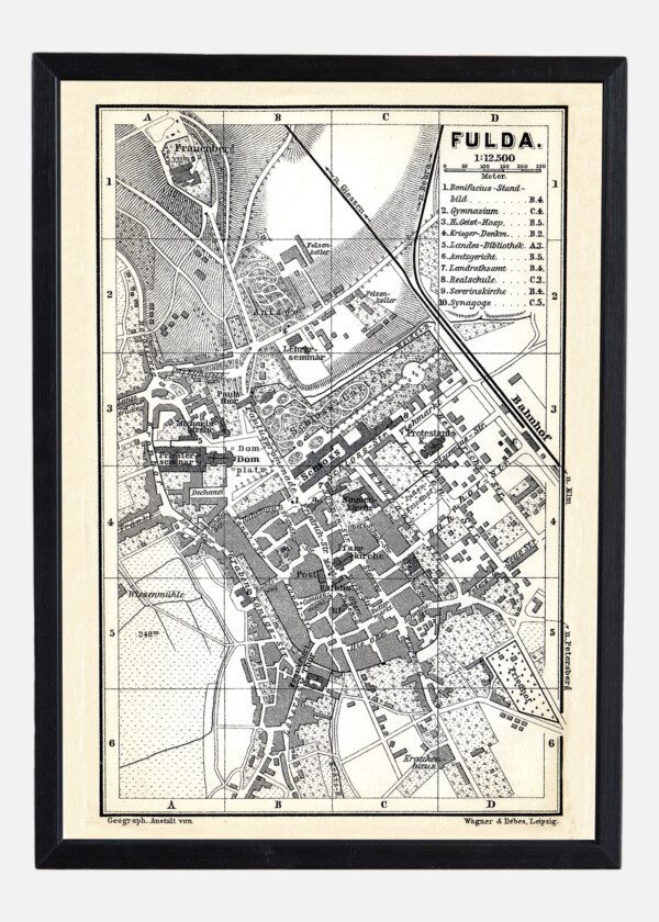 FULDA, TYSKLAND 1897