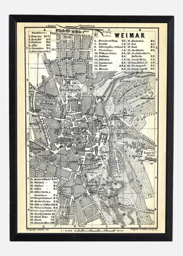 WEIMAR, TYSKLAND 1897