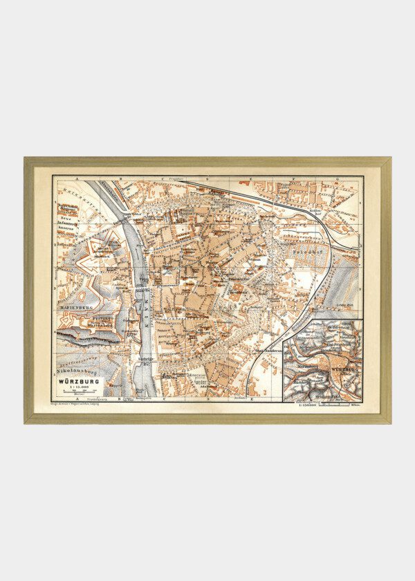 WÜRZBURG, TYSKLAND 1907