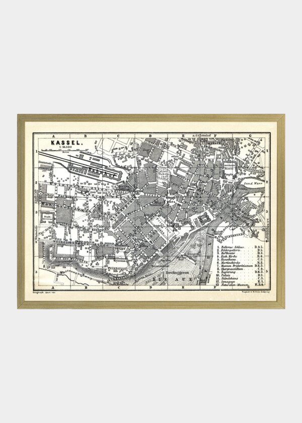 KASSEL, TYSKLAND 1897