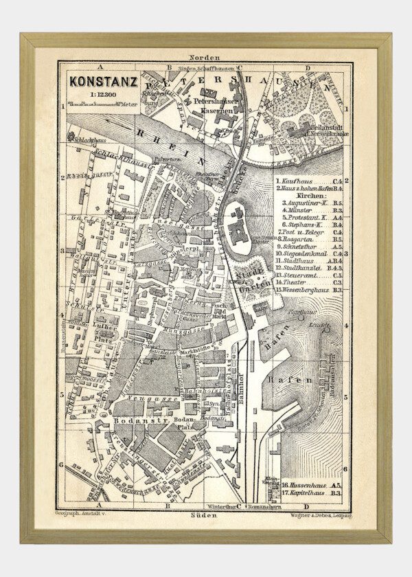 KONSTANZ, TYSKLAND 1907