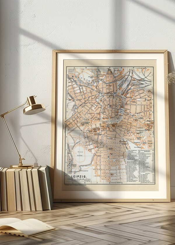 LEIPZIG, TYSKLAND 1897