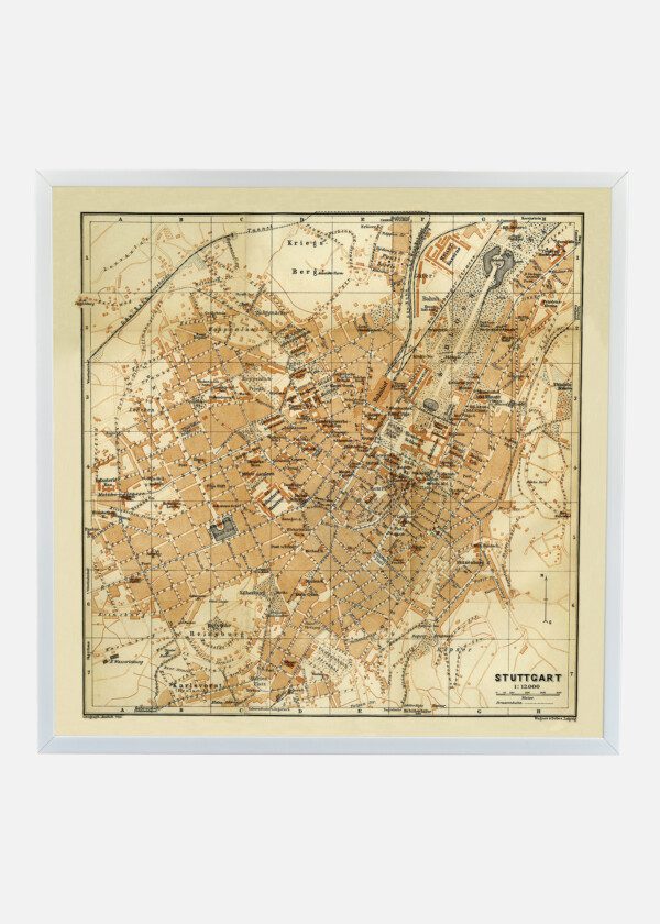 STUTTGART, TYSKLAND 1907
