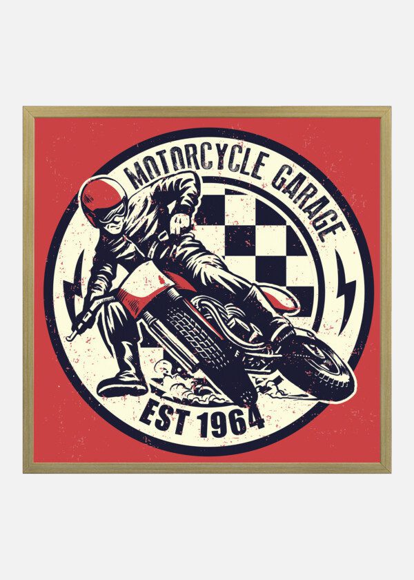 MOTORCYCLE GARAGE EST 1964