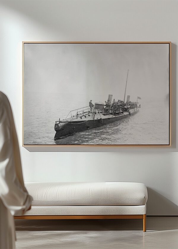 A TORPEDO BOAT OF THE U.S. NAVY 1890